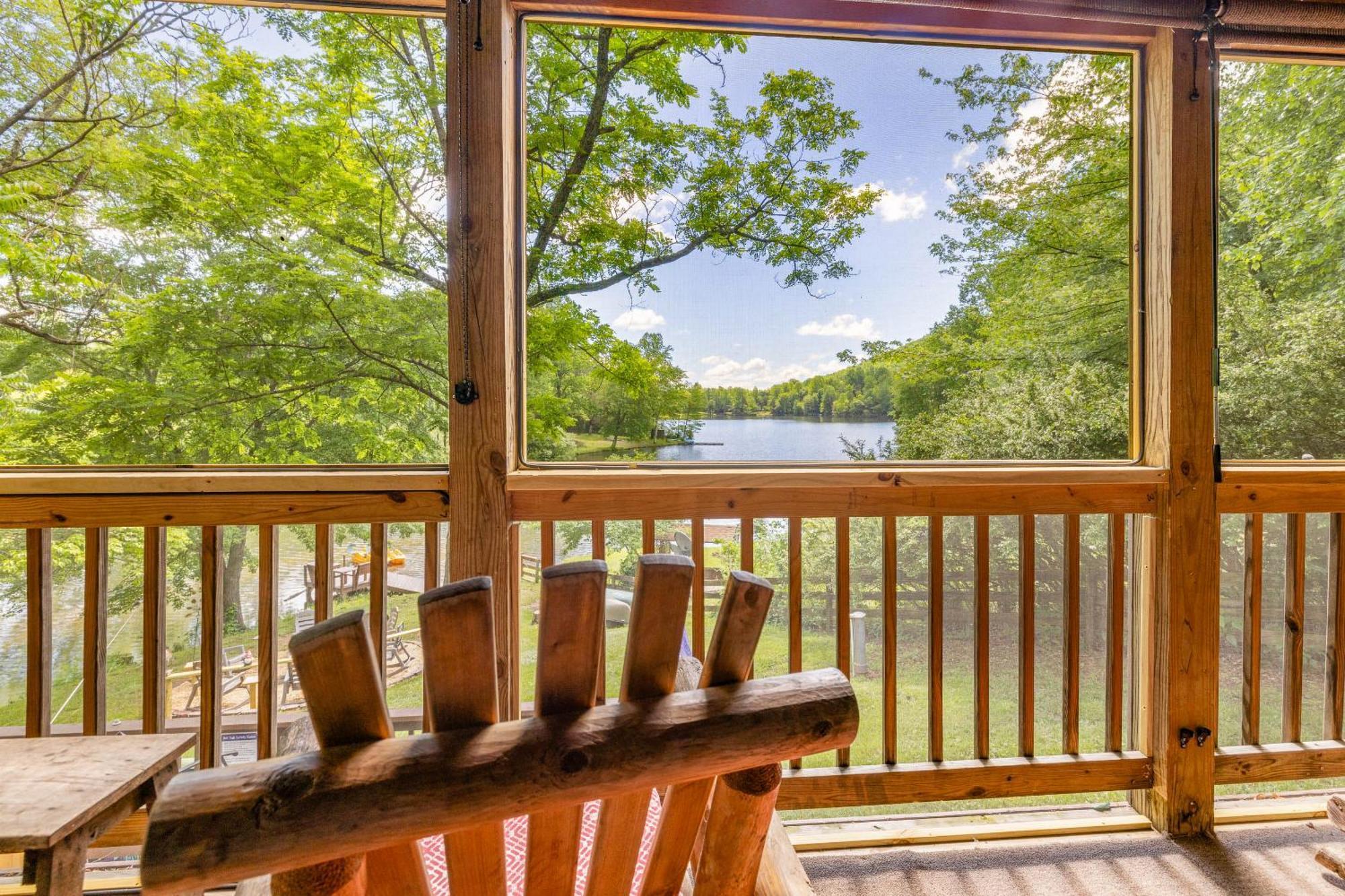 Waterfront Cabin 20 Mins To National Park & Massanutten! Stanardsville Экстерьер фото